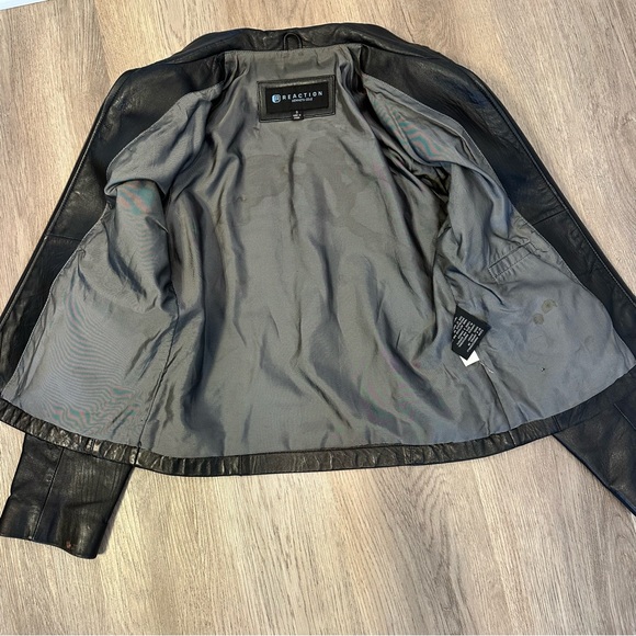 Kenneth Cole Reaction Leather Jacket - Picture 5 of 12